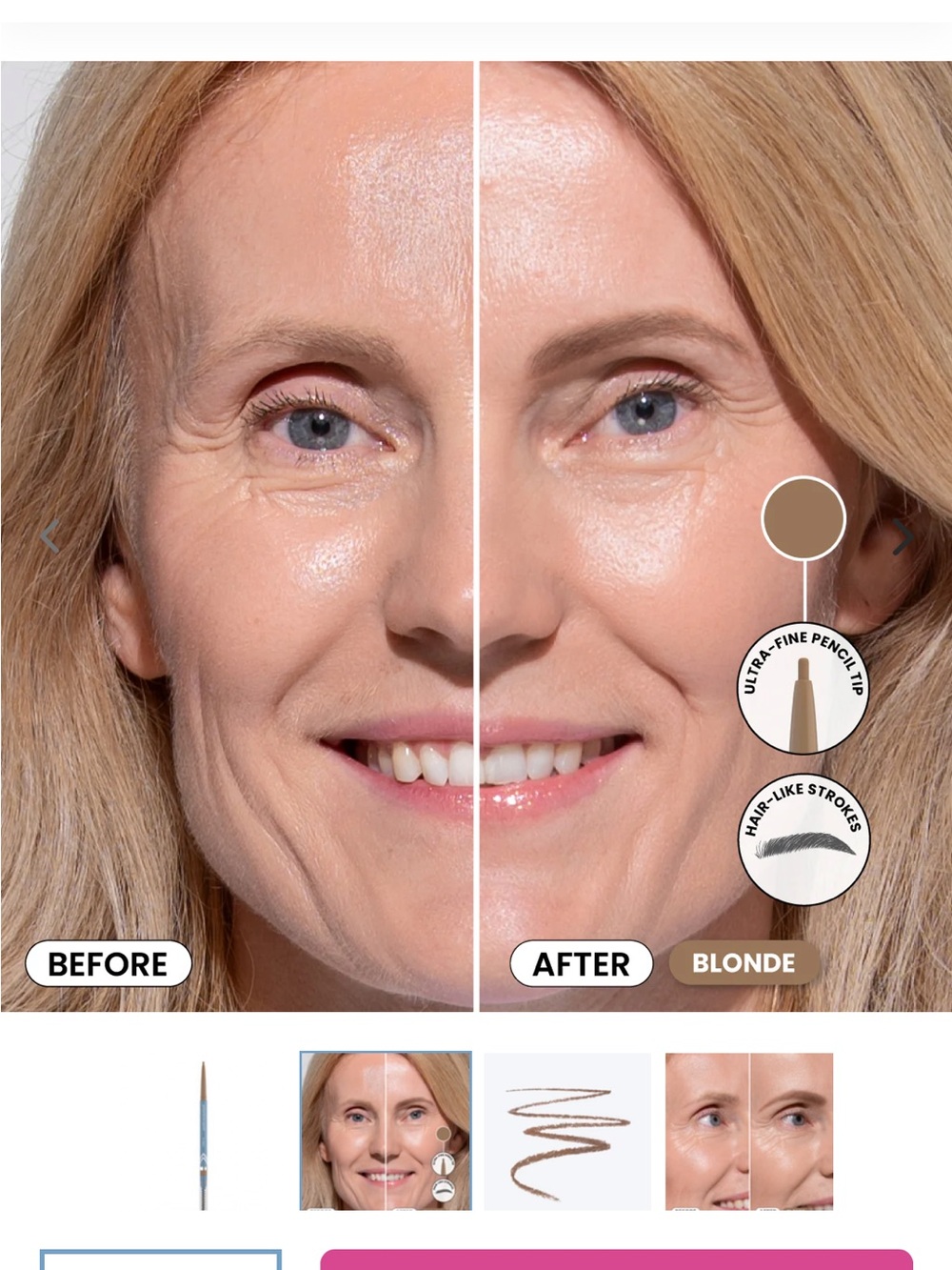 Pencil Precision Brow Liner - Blonde